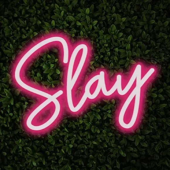 LED neon pink Slay sign - brand new! - Picture 1 of 2